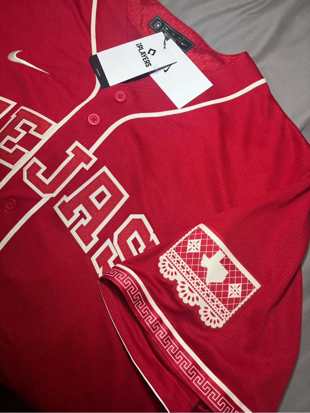 Texas Rangers city connect Nike jersey Tejas Adolis Garcia NWT men’s size XXL